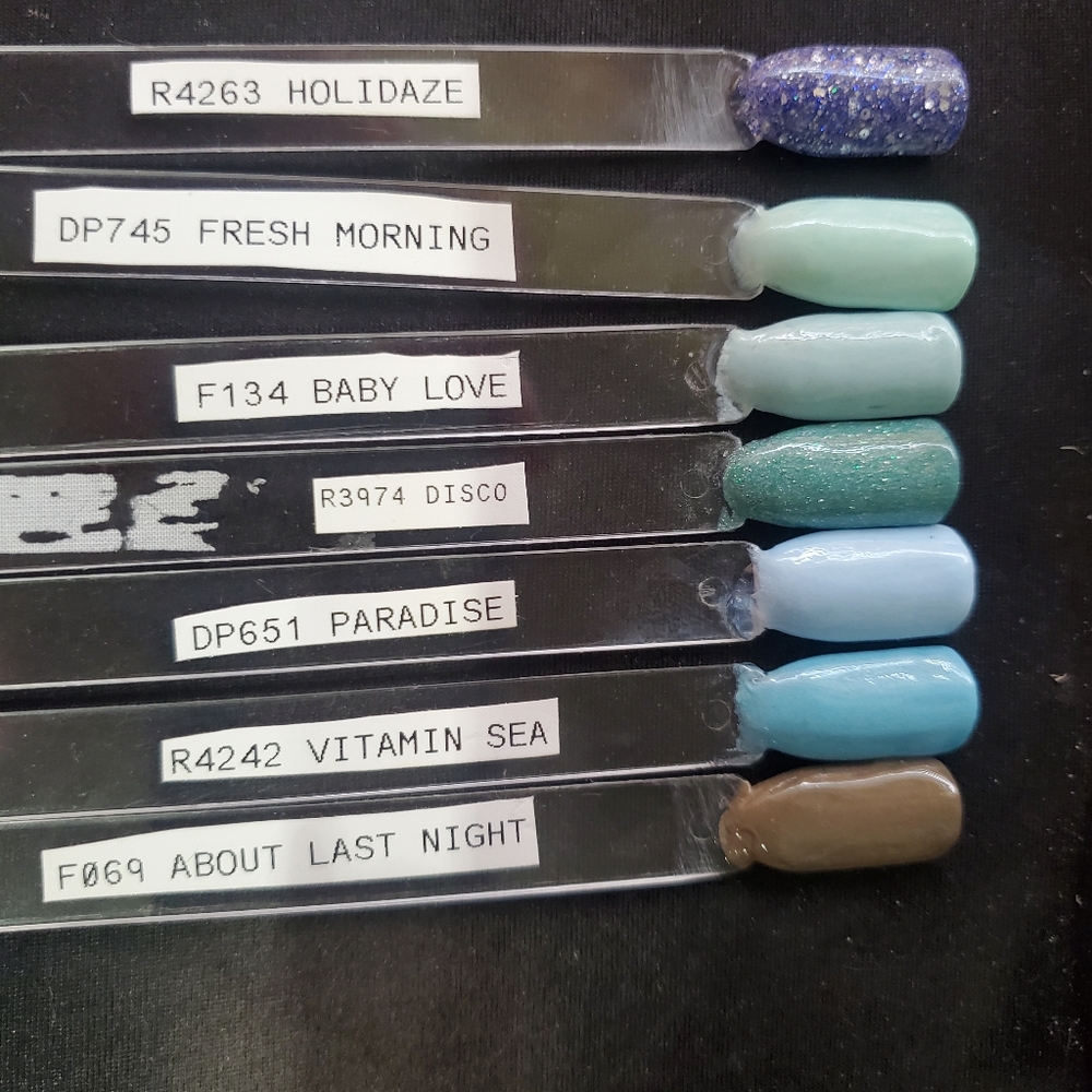 Dip powders